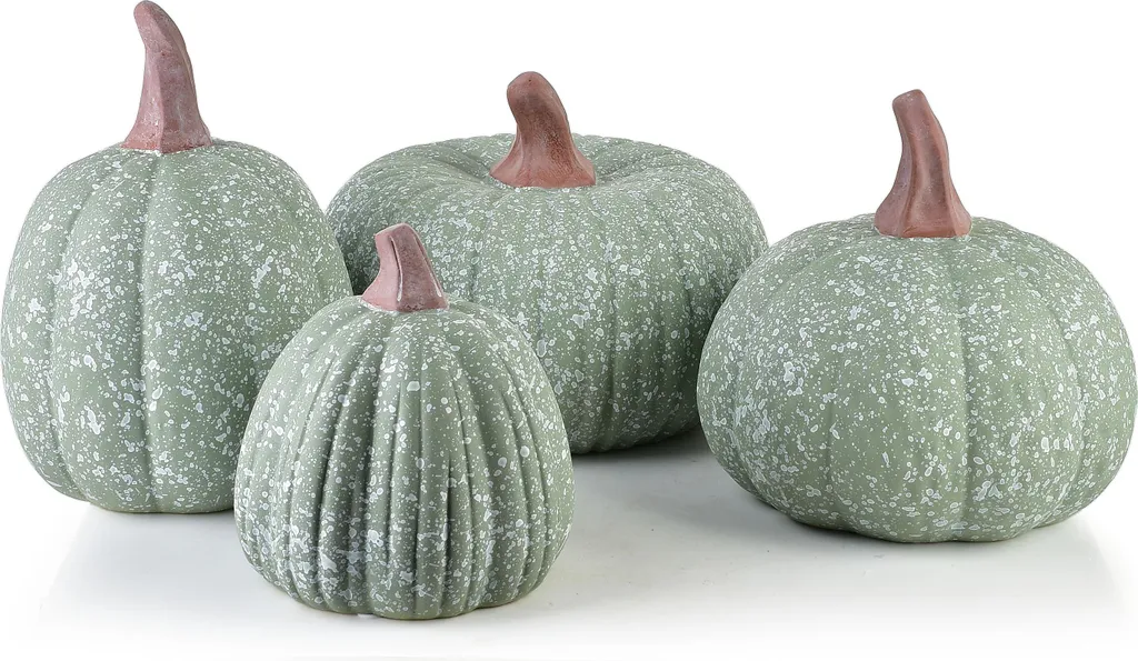 Citrouille Décorative Mave Aw25 en Résine - Objet de Déco Automne Chic - 3