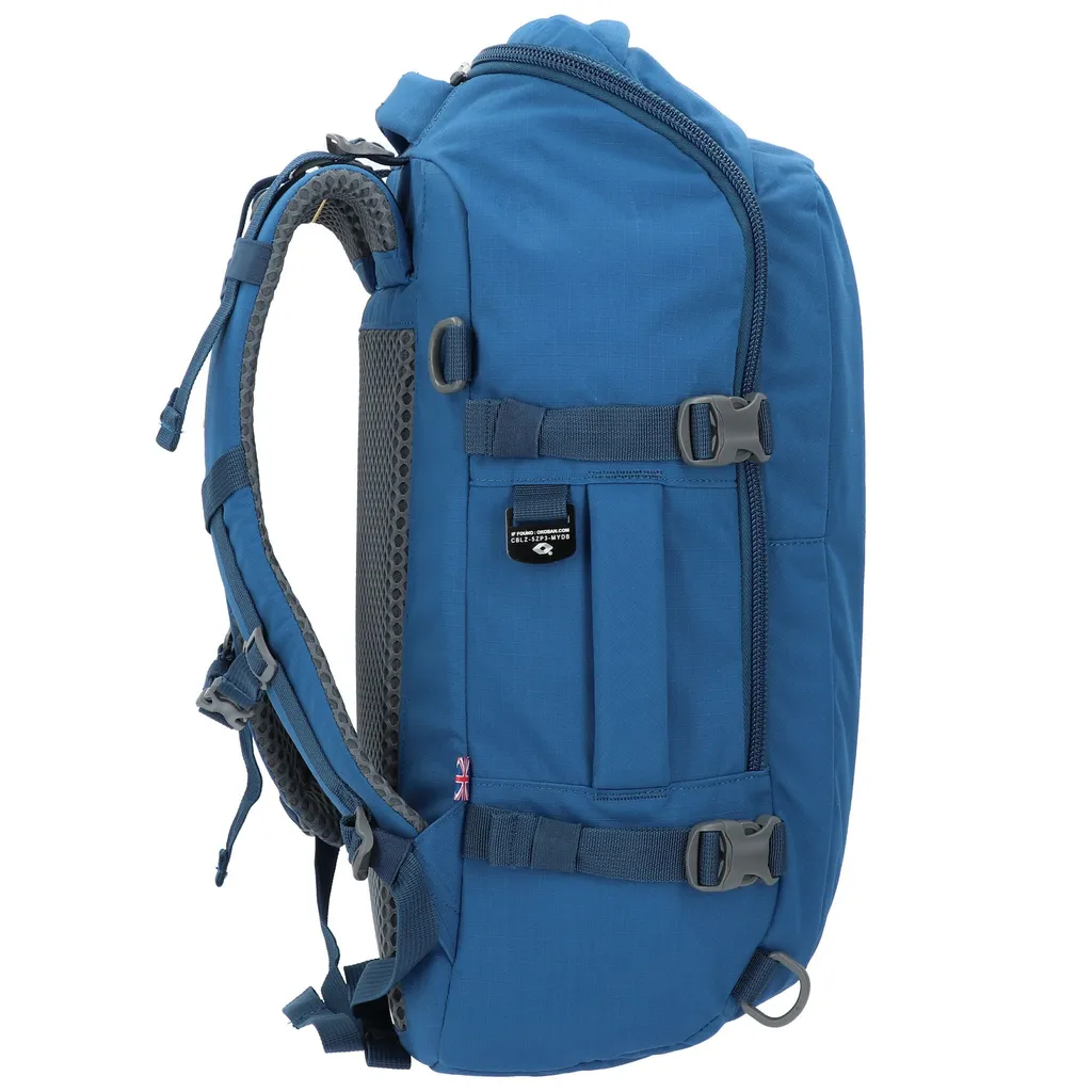 Sac à Dos Voyage 32L CabinZero Adventure Bleu : Fini les Frais de Cabine