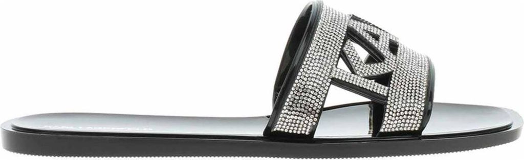 KARL LAGERFELD JELLY III SPARKLE CUT-OUT Schwarz
