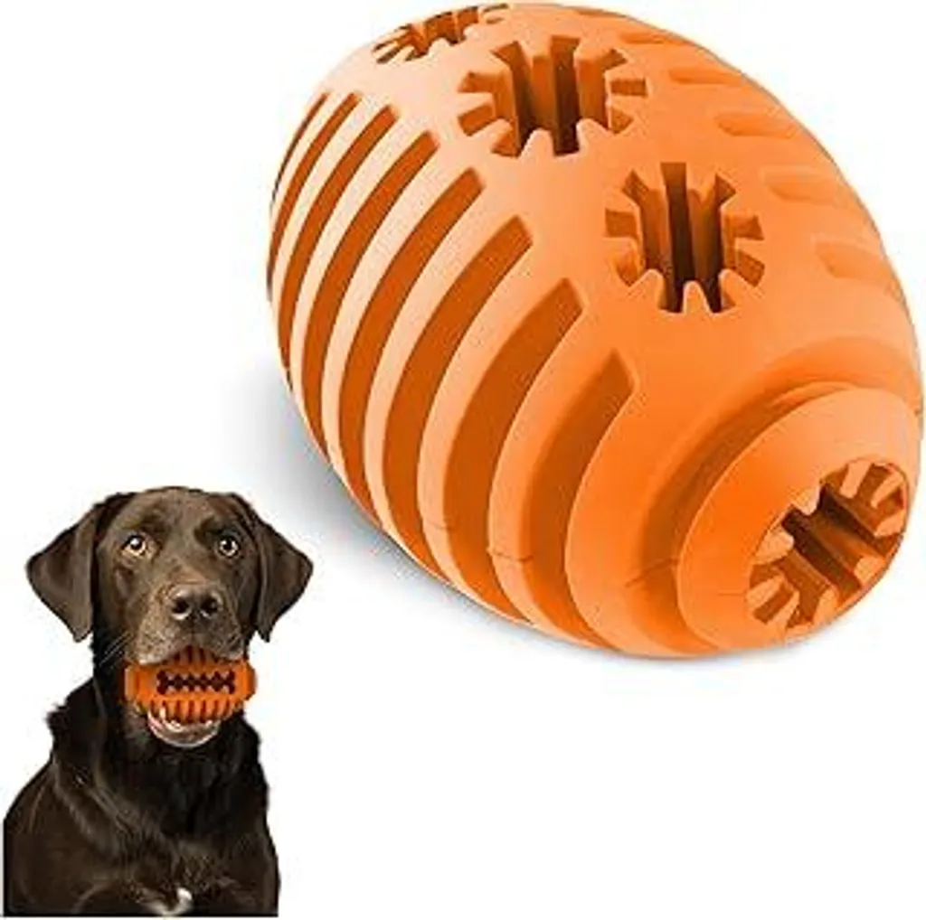 Homes&Bones Doggy Egg Giocattolo Riempibile in Gomma Naturale per Cani