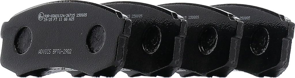AISIN Bremsbeläge Satz Hinten Bremsklötze für TOYOTA LAND CRUISER (KDJ12, GRJ12) BPTO-2902
