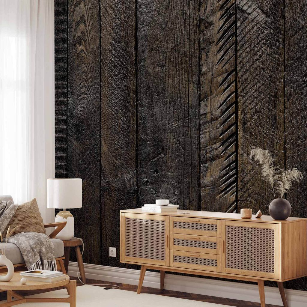 Vlies Fototapete - Wooden Trace 200x140 cm Muster f-C-0467-a-a