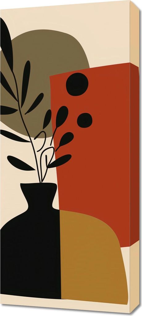 Bild 40x90cm Dynamik der Komposition