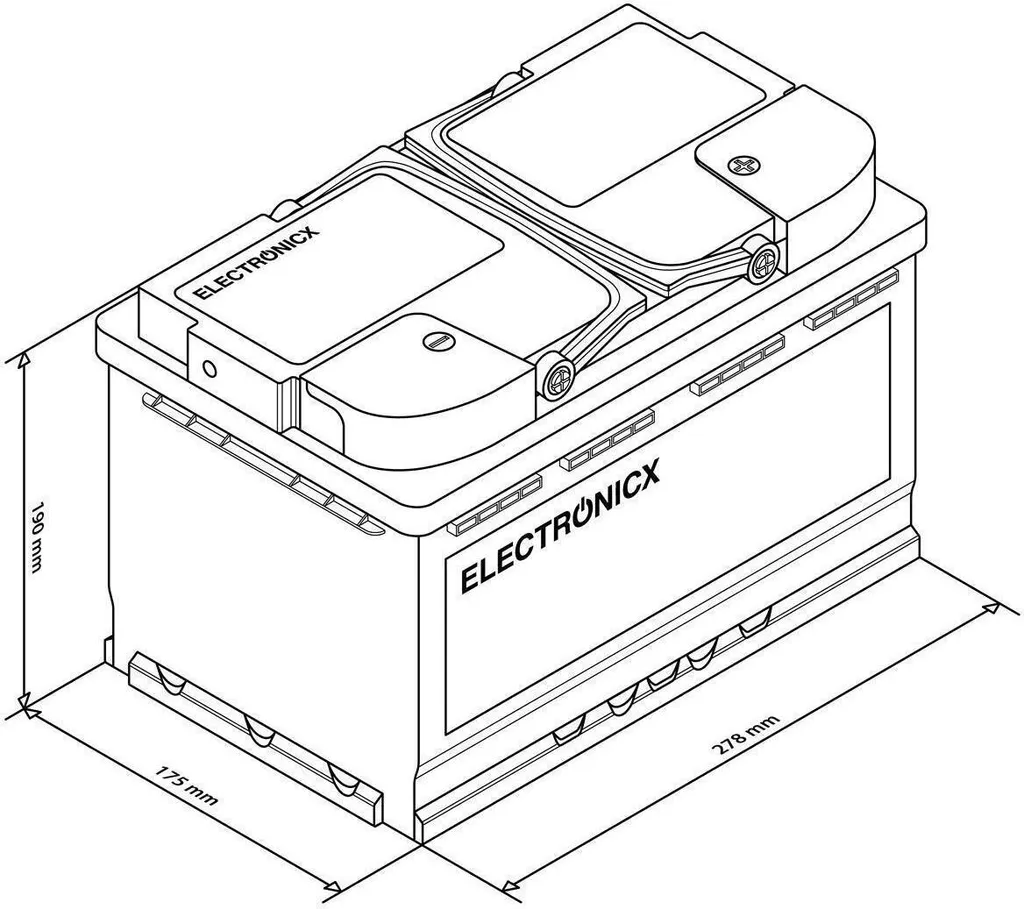 Batterie pour camping-car 100Ah 12V AGM idéale pour kit panneau solaire