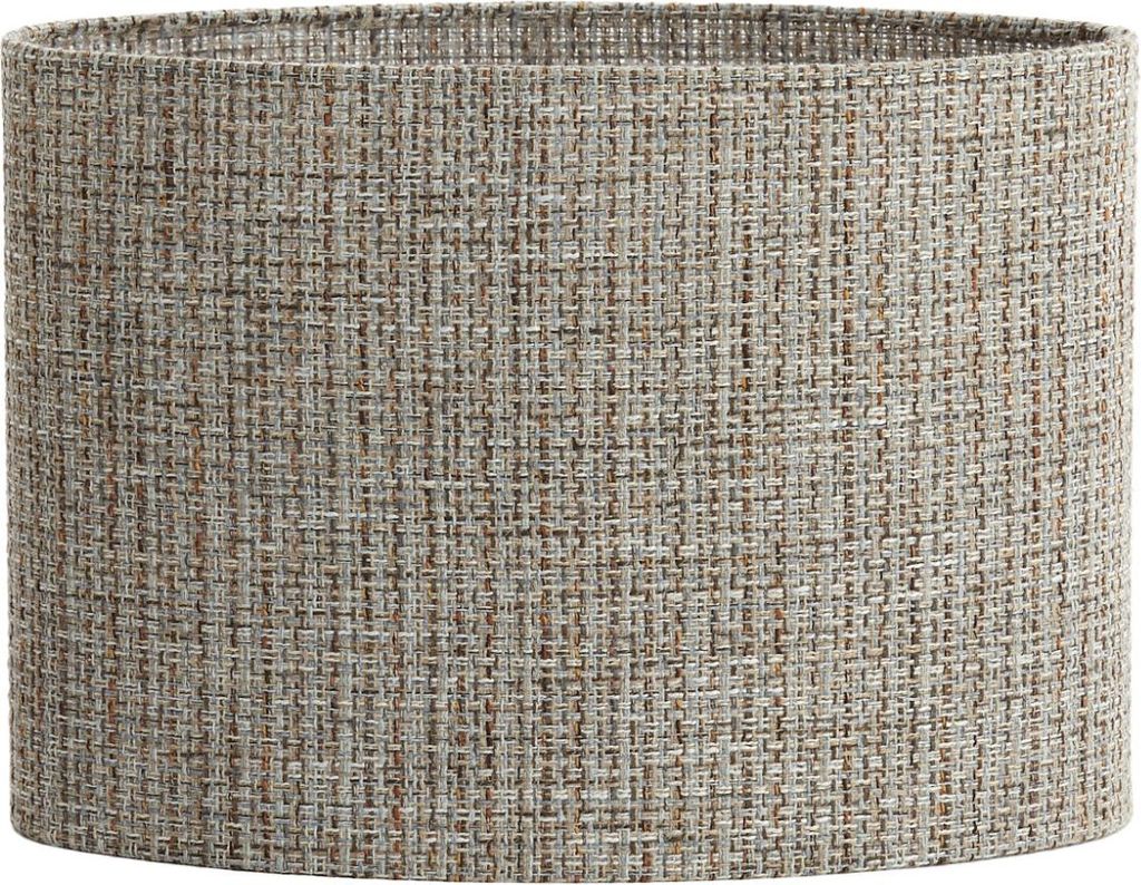 Light & Living - lampenschirm - Okavi - braun - textil - E27 - 3845295