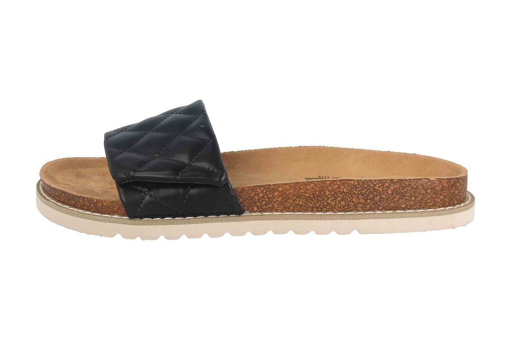 Fitters Footwear Pantoletten in Übergrößen Schwarz 2TM12001 Jade Black große Damenschuhe
