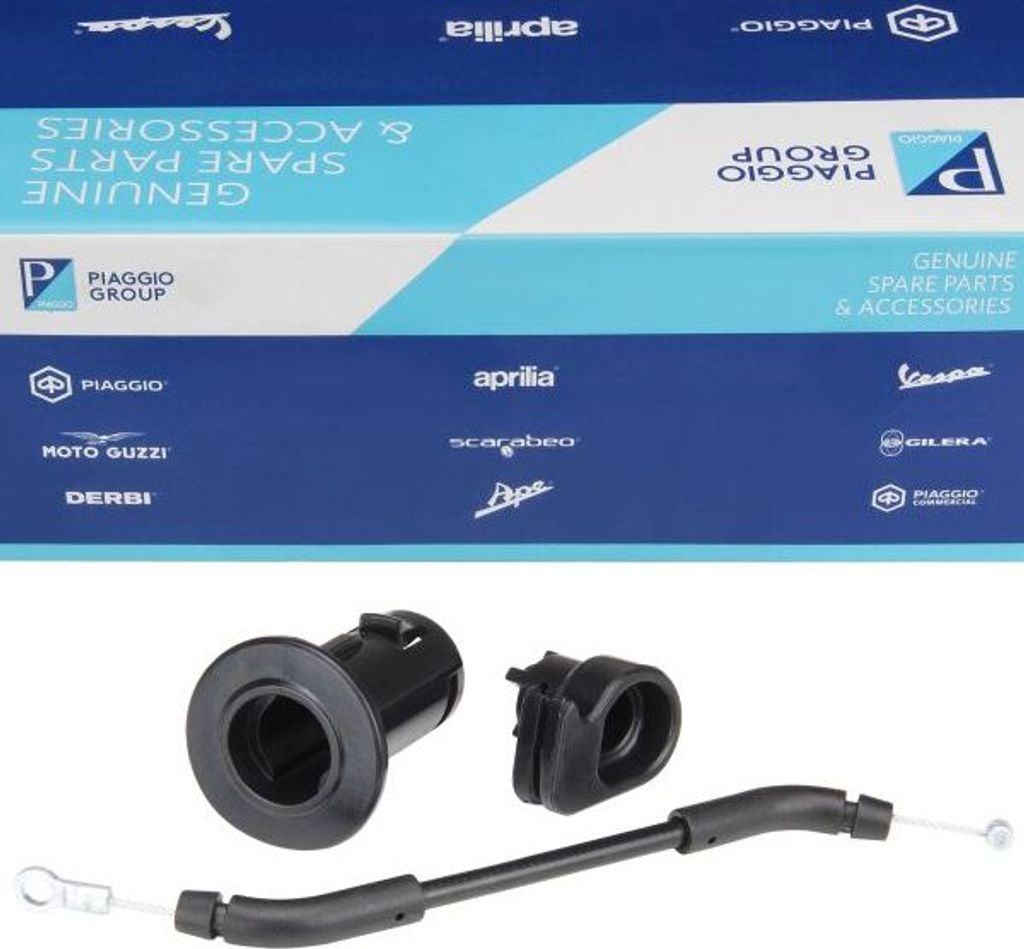 Sitzbankschloss Sitzbankverriegelung Original für Piaggio Vespa Primavera 50 - Ersatzteilnummer 1B005312