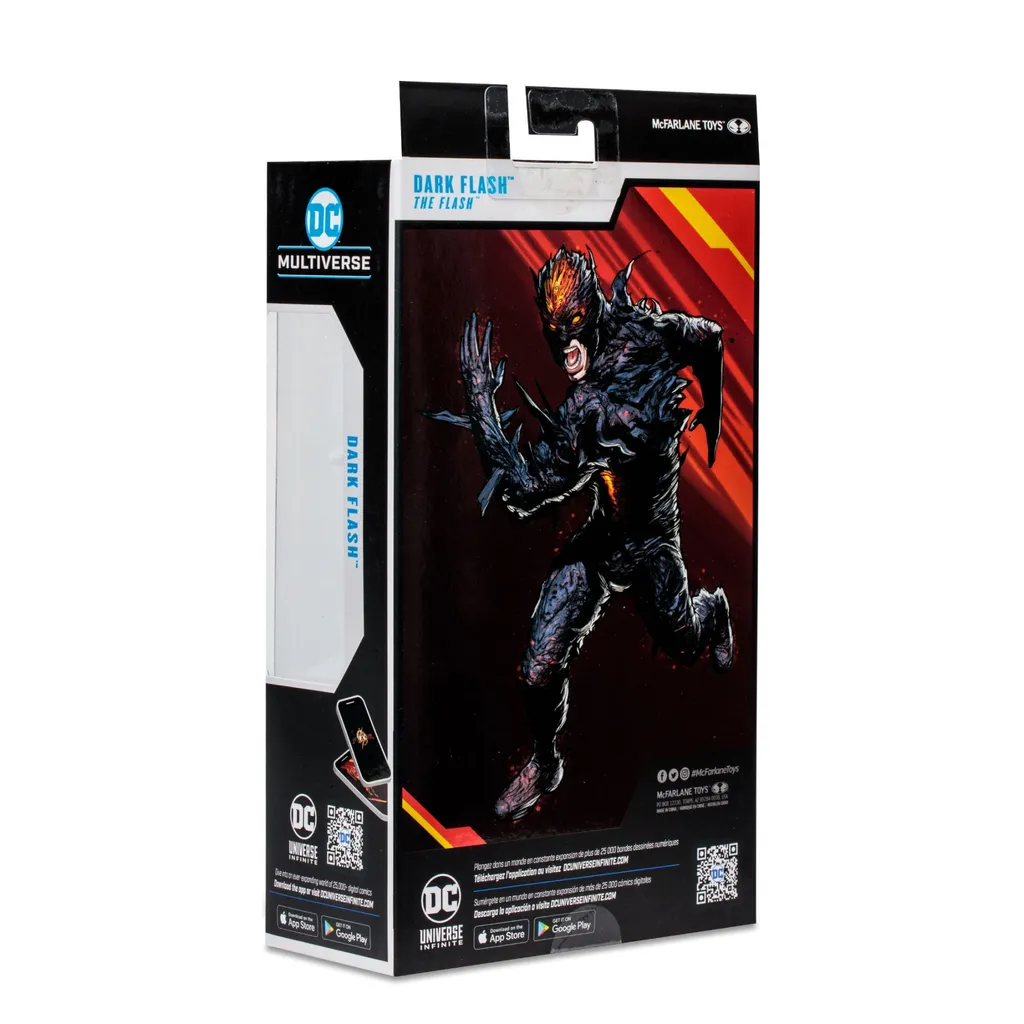 Figurine Articulée Dark Flash 18 cm - Jouet de Collection DC Comics - 10