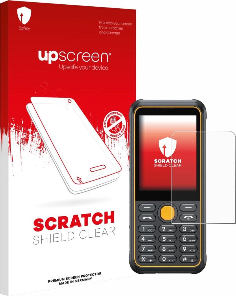 upscreen Schutzfolie für Ulefone Armor Mini 4 Displayschutz Displayschutzfolie Folie Klar Transparent