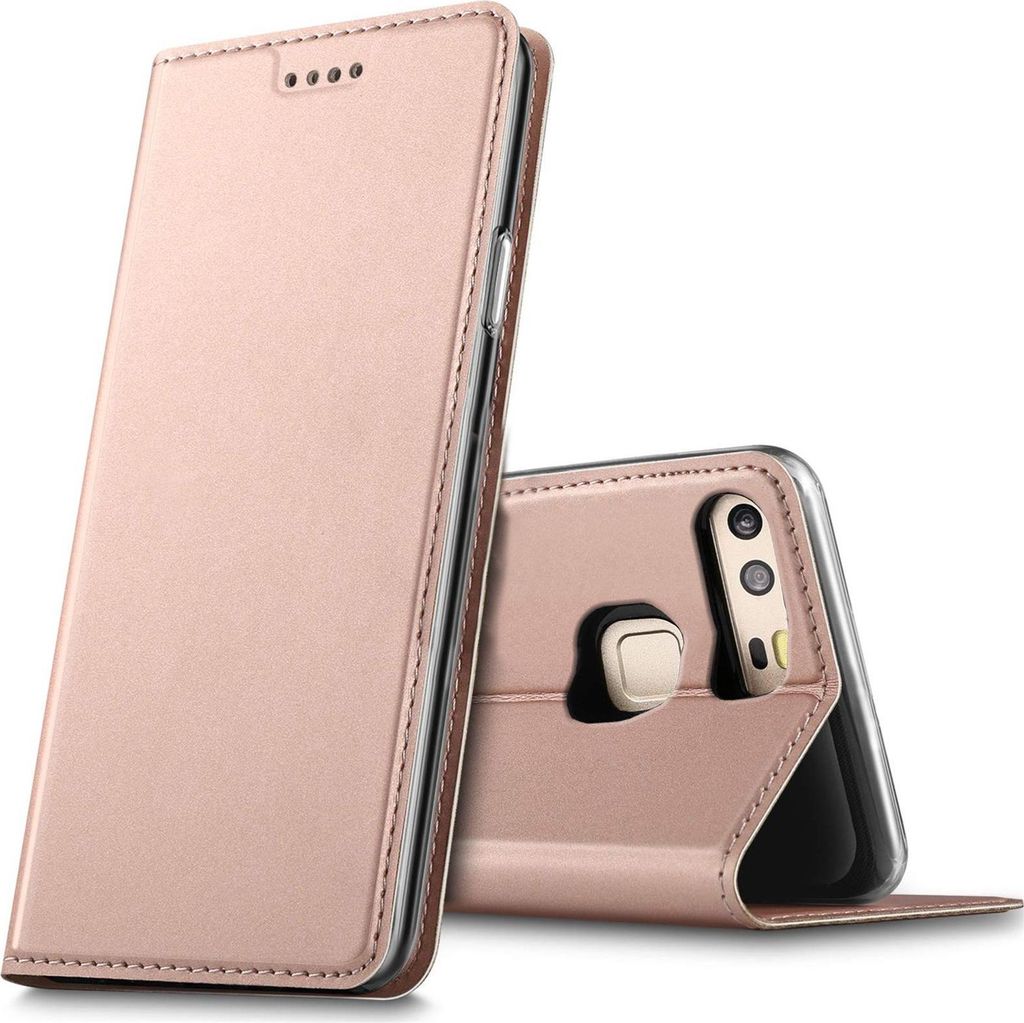 Handy Hülle Huawei P9 Book Case Schutzhülle Tasche Slim Flip Cover Etui