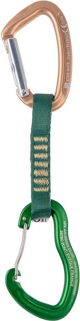 Beal Zest Expressschlinge Grün 11 cm Grün 11 cm