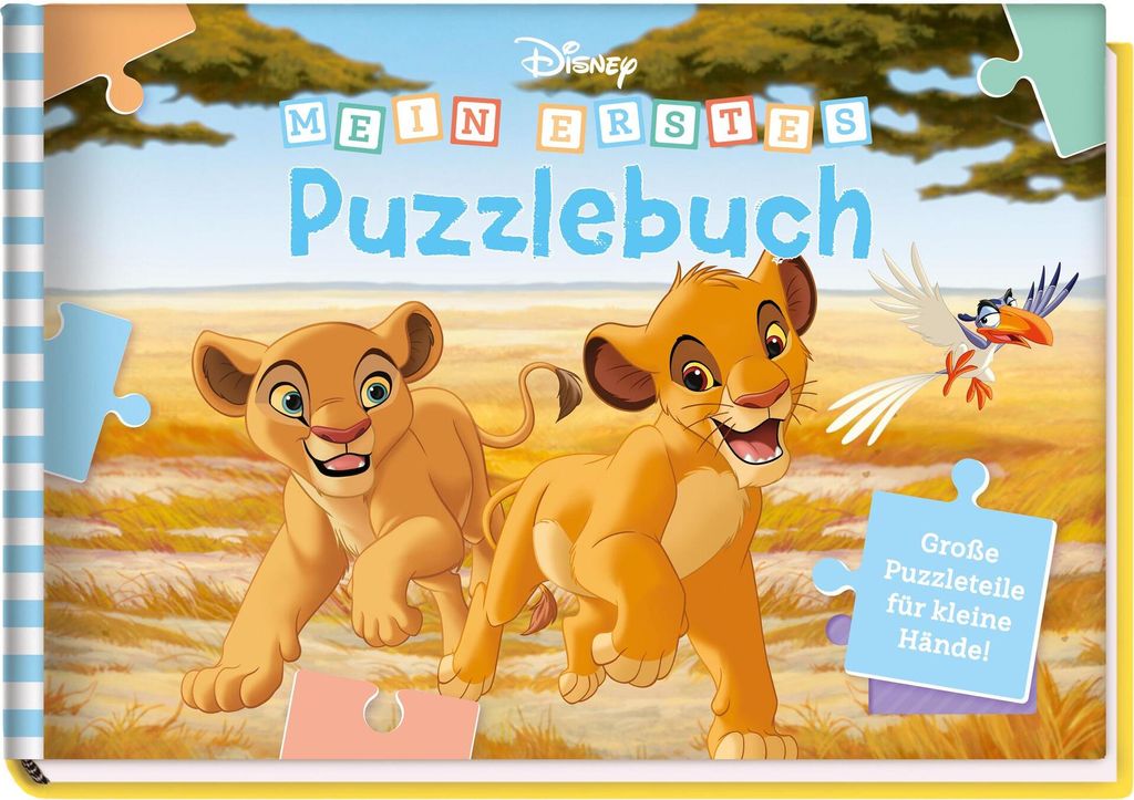 Disney: Mein erstes Puzzlebuch - Große Puzzleteile für kleine Hände!