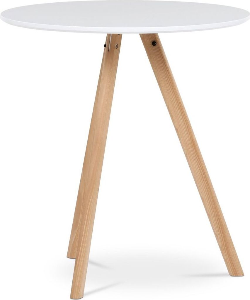 Autronic Jídelní stůl kulatý 70cm DT-320 WT Obrázek produktu 