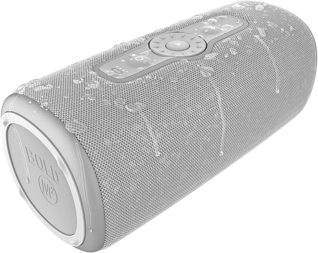 Bold M2, mit 24 Uhr spielzeit, Wasserdichter (IP67) Tragbarer musikbox Bluetooth, Party Mode,Lautstärkeregelungsring,Tiefe Bässe, Kräftige Lauts...