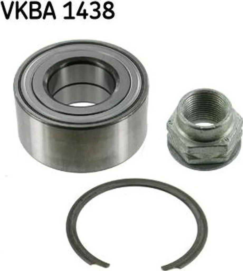 Réparation train roulant avec le roulement SKF VKBA 1438 OE 7555466
