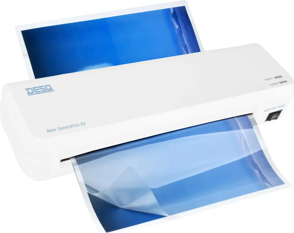 Machine à plastifier A3 blanche DESQ pour la protection de papier