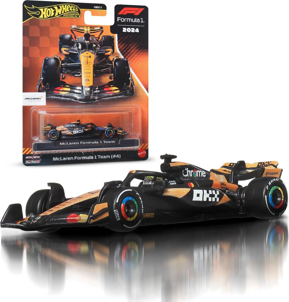 Mattel HRV11; JBM11 - Hot Wheels Race - McLaren |2024 Livery Oscar Piastri - % OS %