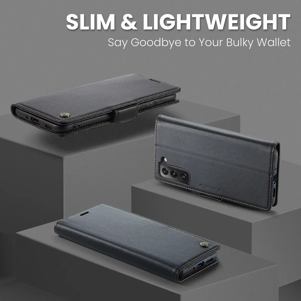 Cover Portafoglio S21 FE 5G: Blocco RFID e Protezione 360° Professionale - 2