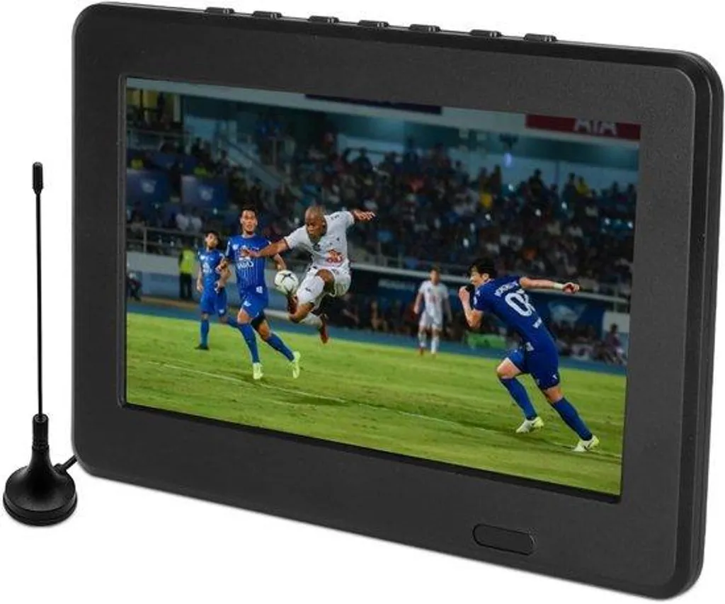 Mini TV portable 7 pouces LED spécial camping randonnée et voyage ATV