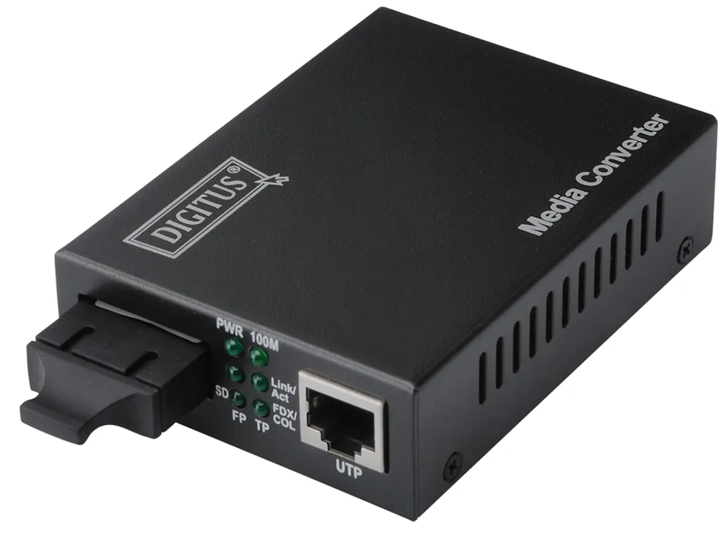 Pont réseau Fibre Optique SC et Cuivre RJ45 pour extension de bâtiment