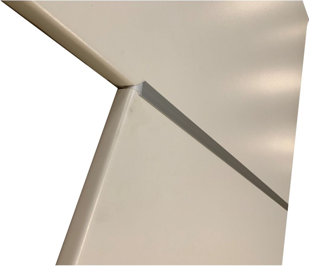 Eckverbindungsschiene Aluminium 28 mm Arbeitsplatten Produktbild 