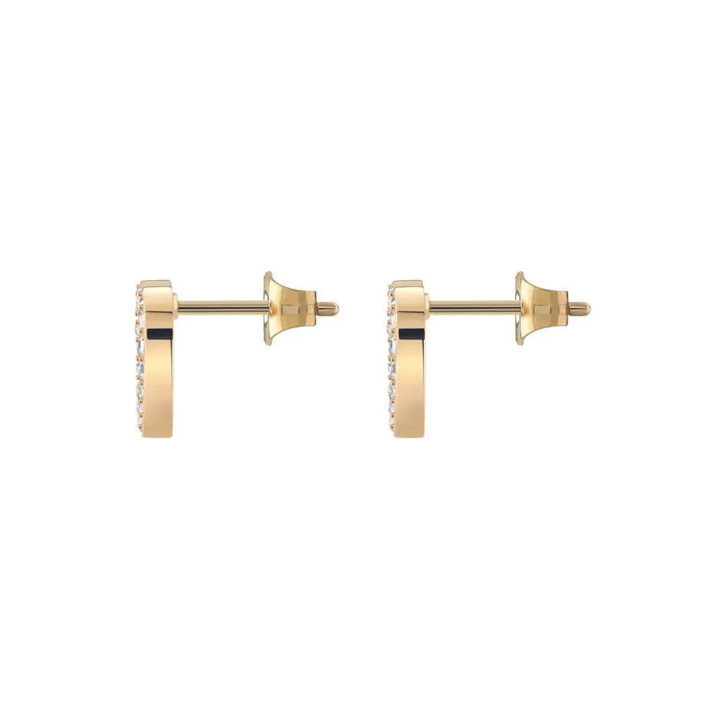 Boucles d'oreilles Cœur Or Philipp Plein Rocked Heart Finition Luxe