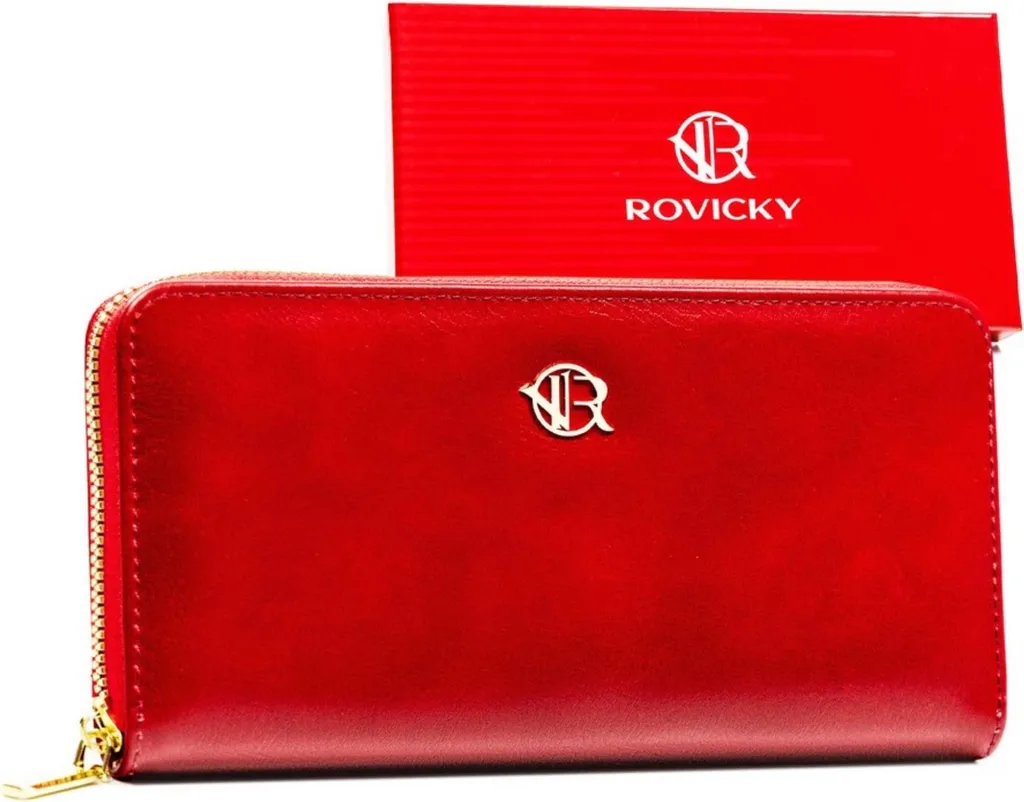 Portafoglio Uomo Rovicky 276910 in Vera Pelle con Protezione RFID Secure