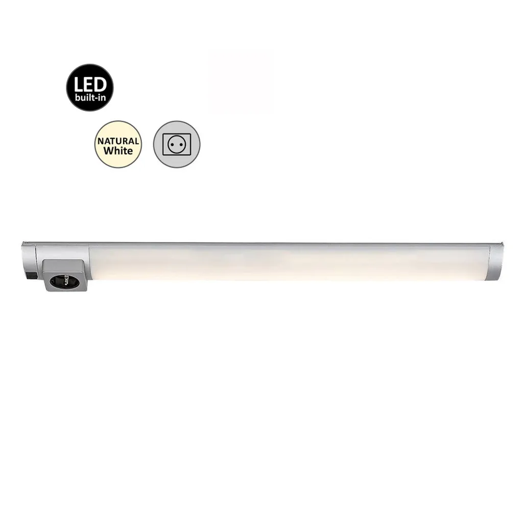 Lampe LED de Cuisine sous Meuble Rabalux 78055 Soft2 Argent 5W 50cm