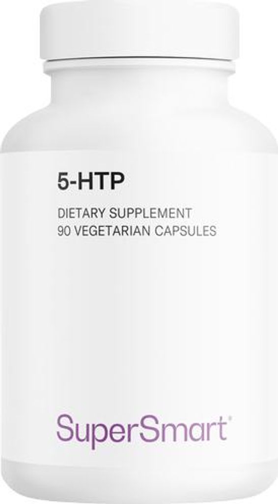 SuperSmart 5-HTP Dietary Supplement - 90 Vegi-Kaps