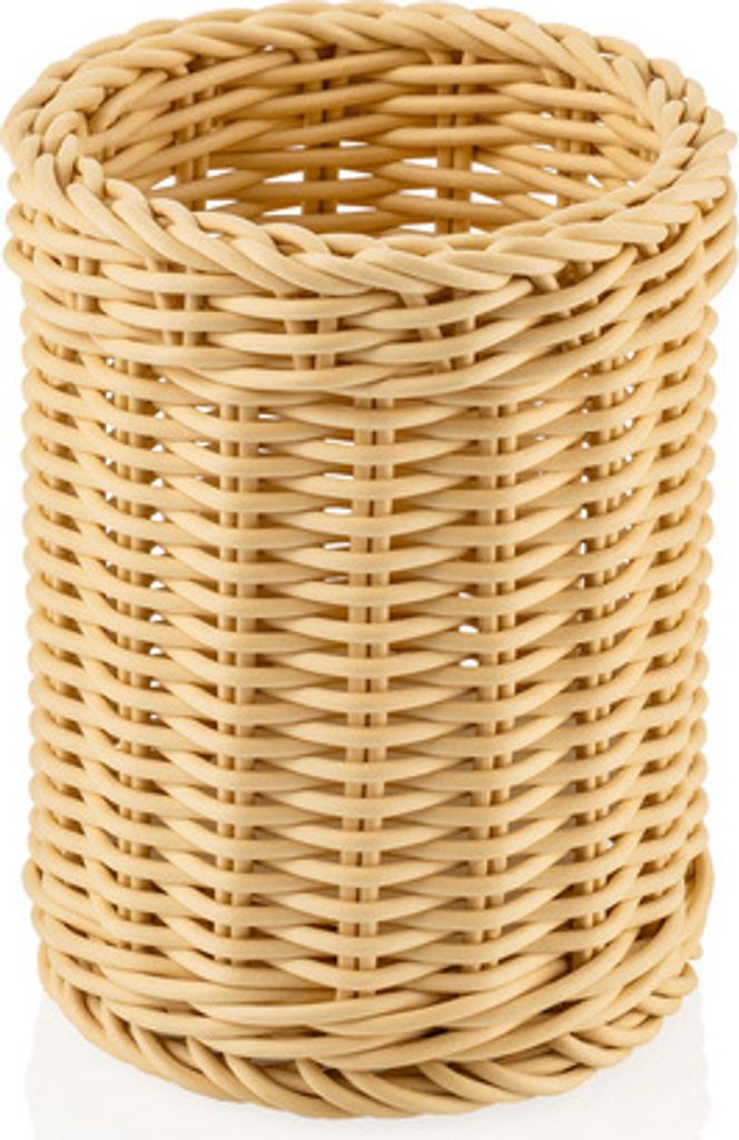 Besteckkorb Ø 12 cm, (H) 15 cm, hellbeige