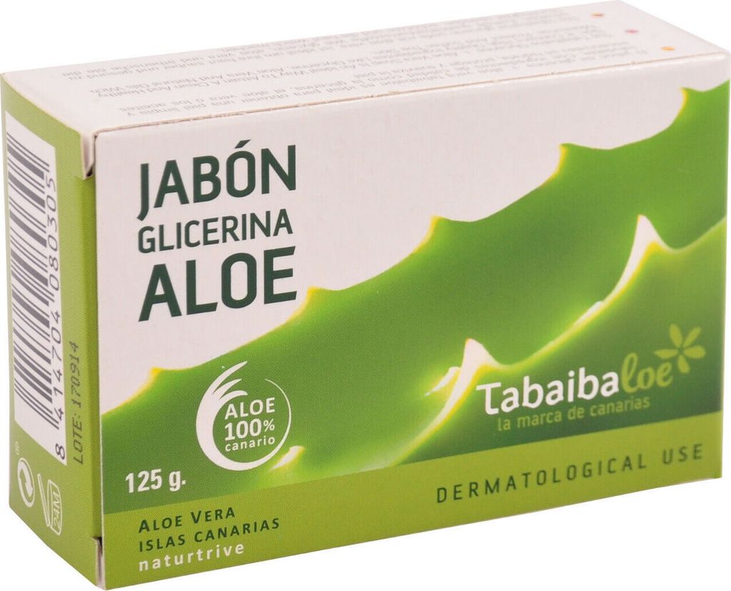 Tabaibaloe glycerinové mýdlo s aloe vera 125 g Obrázek produktu 