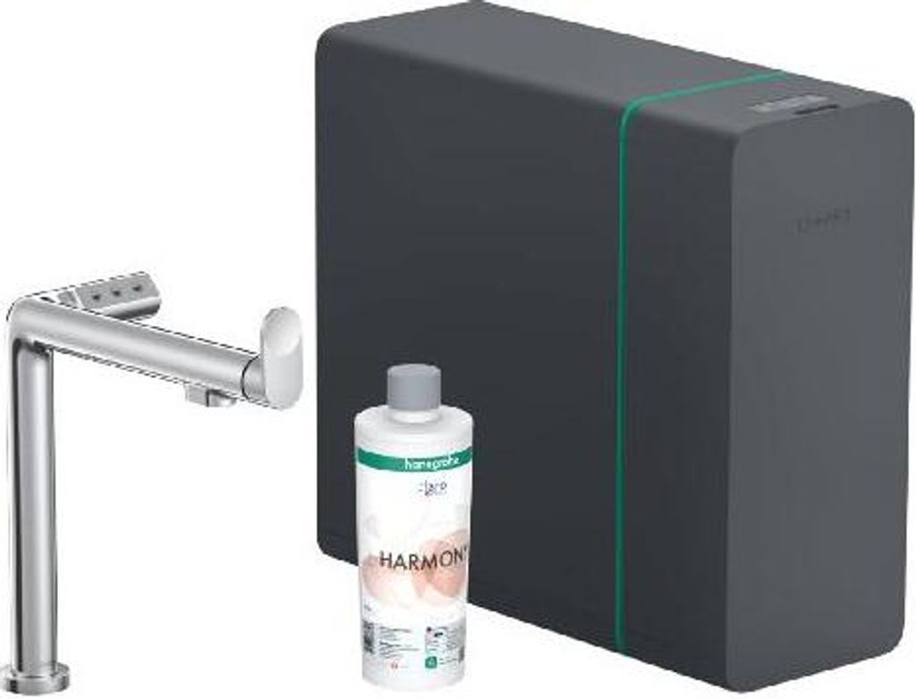 Hansgrohe Aqittura M91 - Spültischarmatur , SodaSystem, sBox, verchromt 76837000