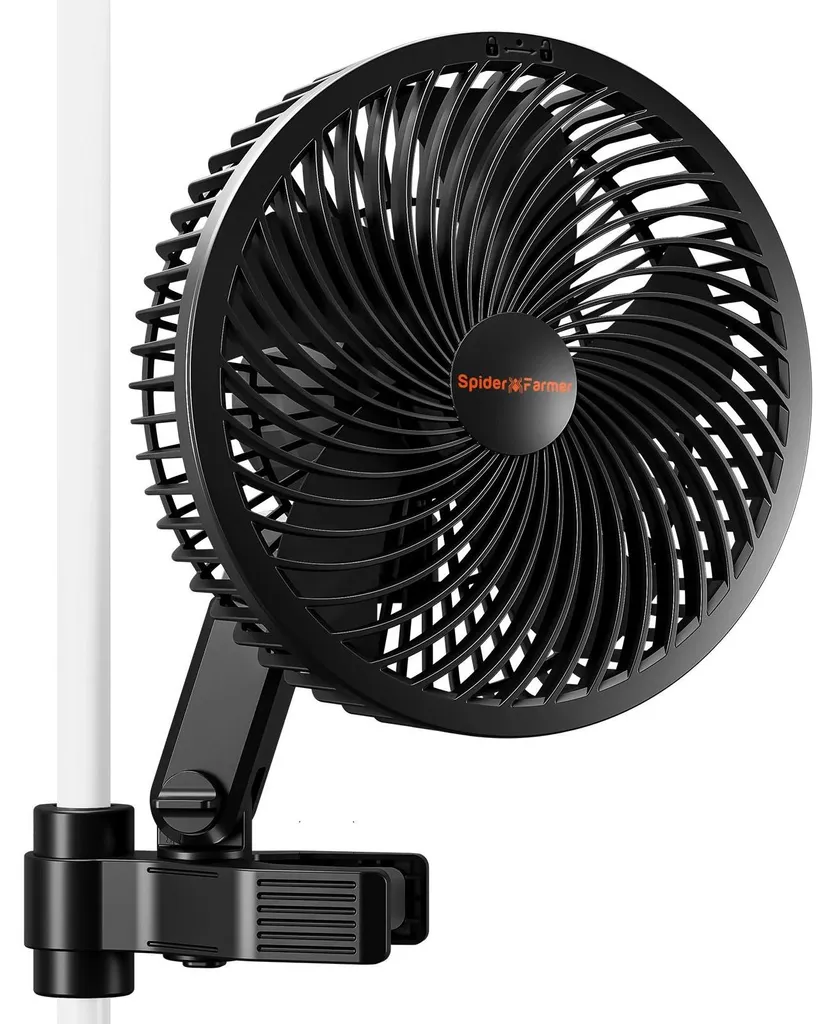 Ventilateur de brassage pour tente de culture - Moteur EC Connecté