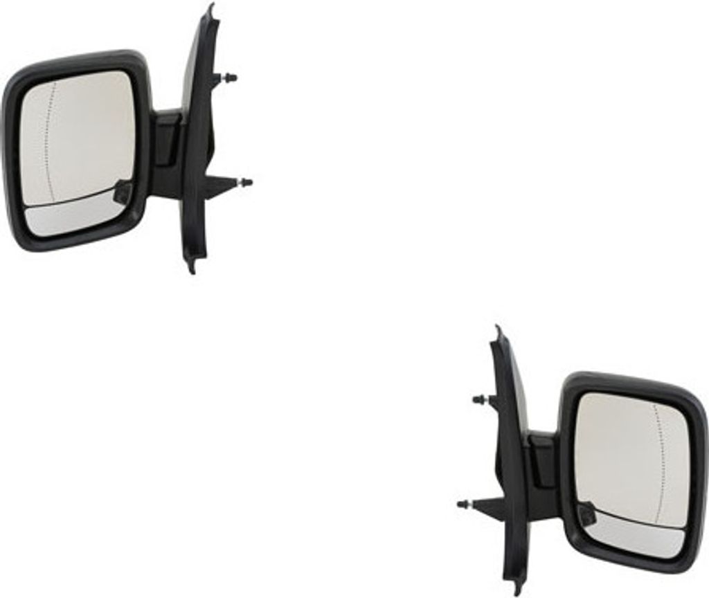 Johns, Spiegel Links & Rechts Set Schwarz passend für Renault Trafic JG_ 05/14- Neuware 4422962 4422997 93451848 963739461R 963660940R 95517317 96...