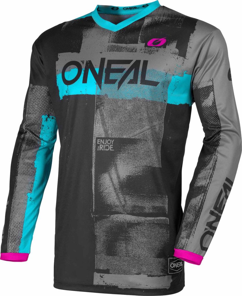 Oneal Element Damen Jersey Roller Black/Cyan Größe: XL