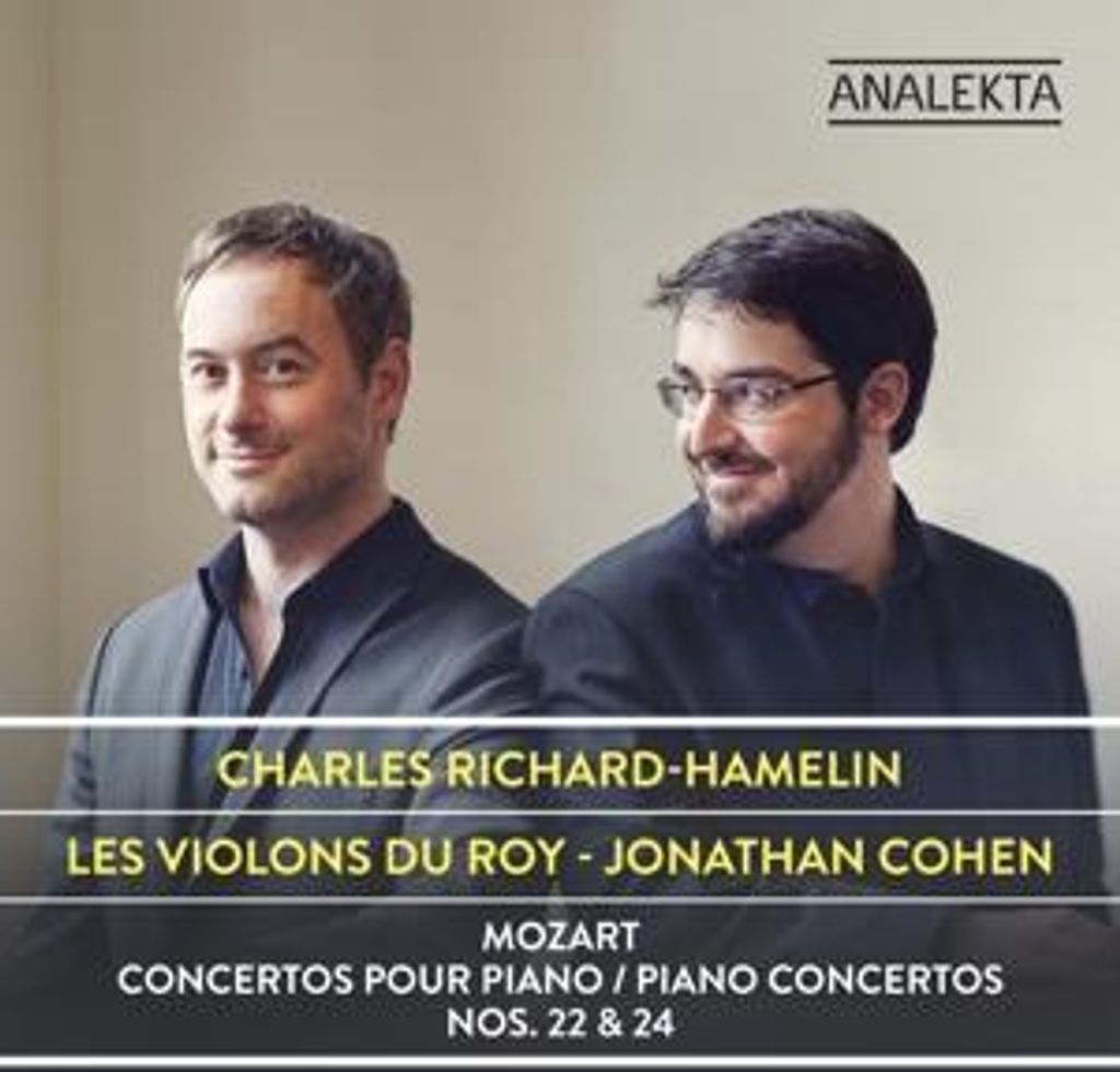 Richard-Hamelin/Les Violons du Roy/Cohen: Klavierkonzerte 22