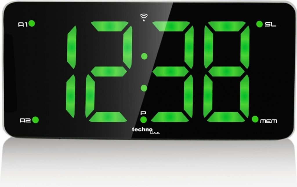 Technoline WT 486 čierno-strieborný, rádiobudík, rádio, LED Obrázok produktu 4