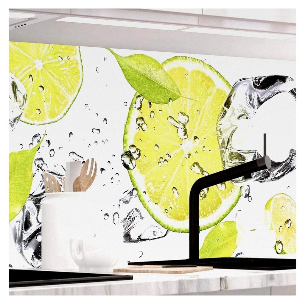 Selbstklebende Küchenrückwand Pro UND EIS 60 x 400 cm DIY - PVC Spritzschutz