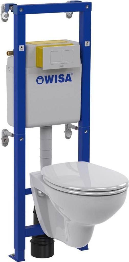 Wisa Wand-WC Komplett-Set XT No.1