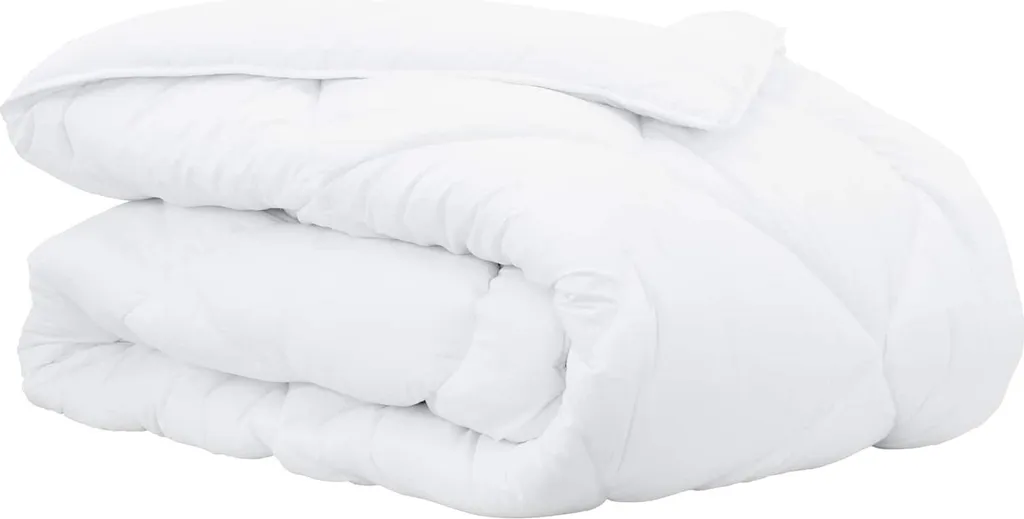 Dormez au chaud avec cette couette d'hiver 240x220 cm blanche isolante