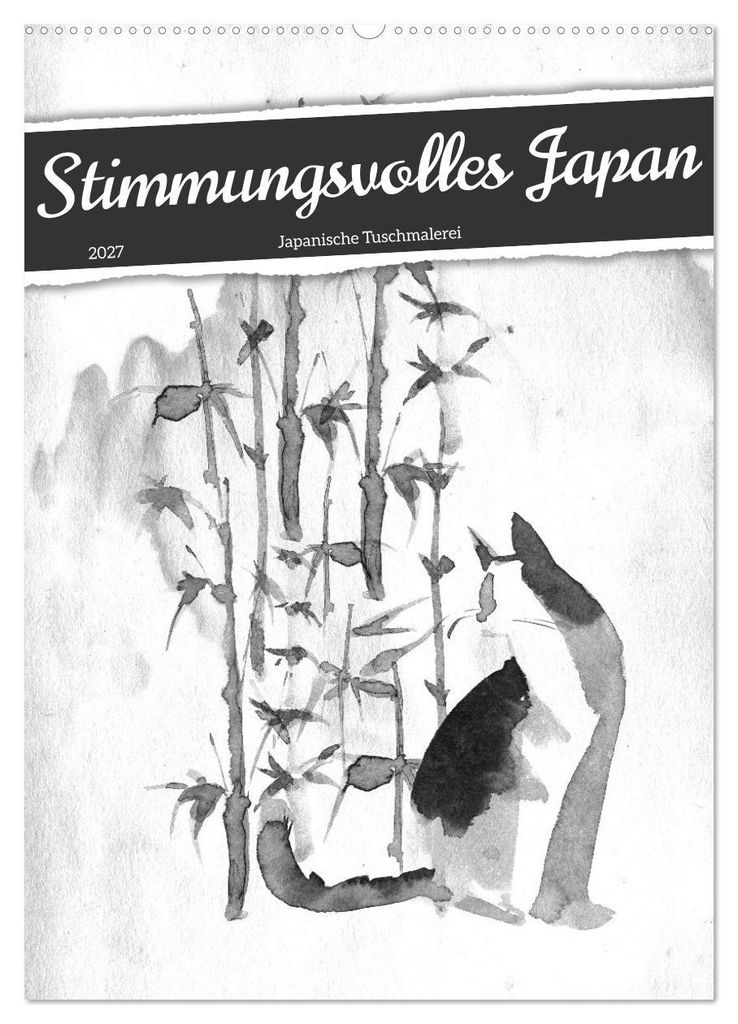 Stimmungsvolles Japan (Wandkalender 2027 DIN A2 hoch), CALVENDO Monatskalender