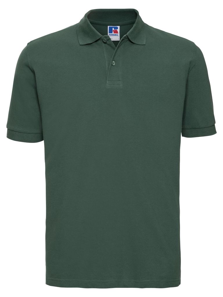 Russell Herren Polo-Shirt, Kurzarm FK704 (L) (Flaschengrün)