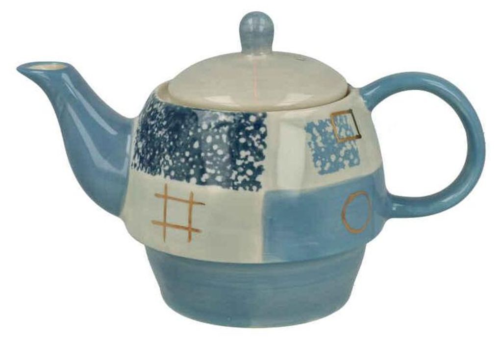 Tea for one "Patricio", 3tlg. mit Goldauflage