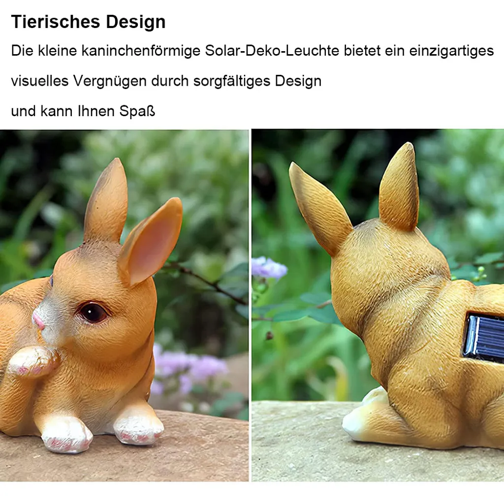 YZYOE Solarbetrieben Eichhörnchen Elf Licht, Garte Produktbild-Vorschau 10