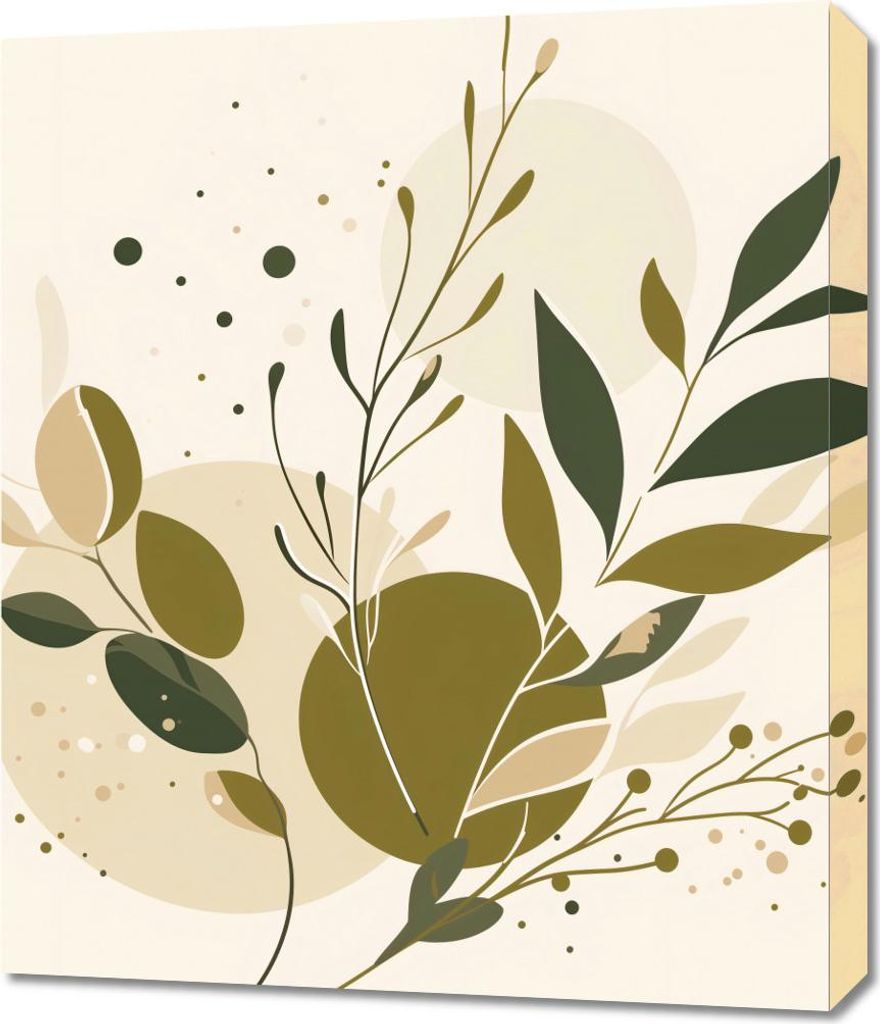 Bild 60x70cm Frostige Farbe