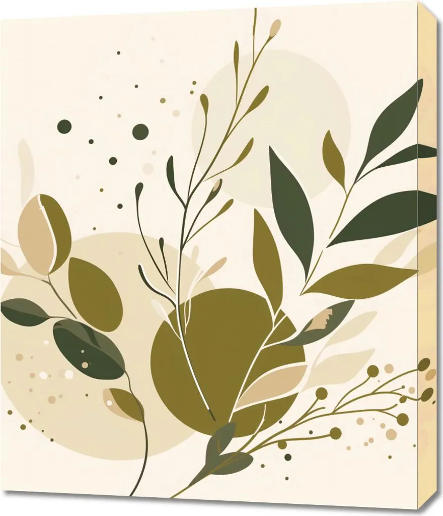 Tableau 60x70 cm couleur givrée - Habillez vos murs blancs avec style