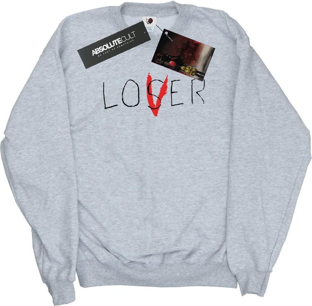 It - "Loser Lover" Sweatshirt für Herren BI47455 (XL) Produktbild 
