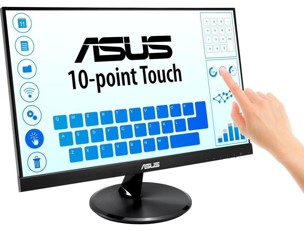ASUS VT229H, LED-Monitor, (FullHD, IPS, Kapazitiv, Produktbild 