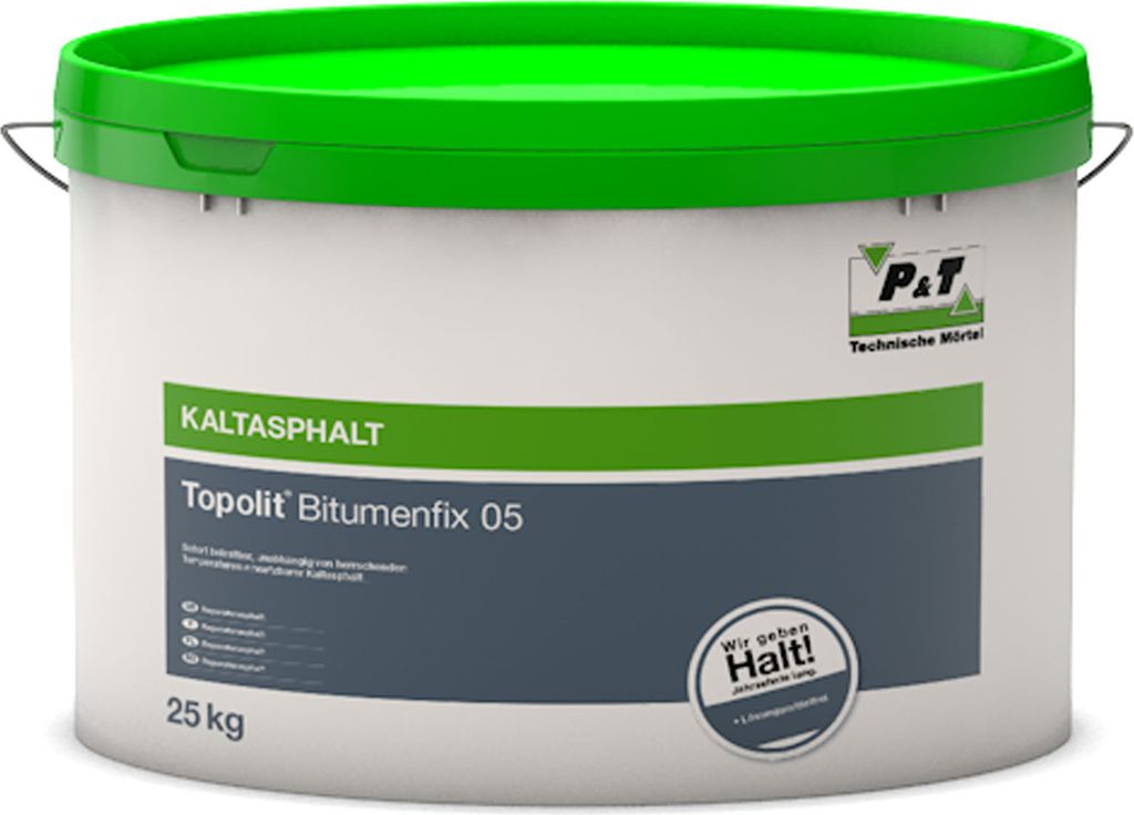 TOPOLIT Bitumenfix asfalt naprawczy 25 kg asfalt na zimno Zdjęcie produktu 
