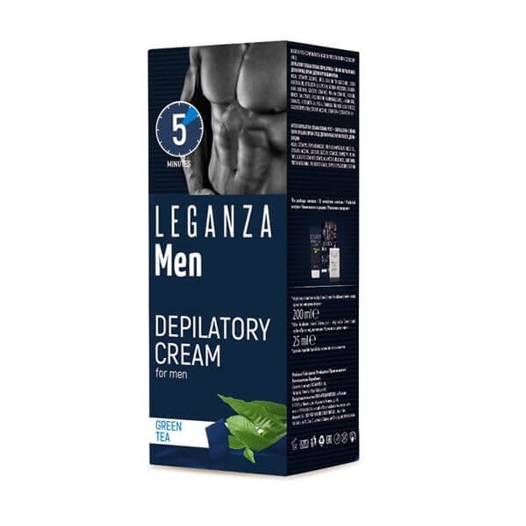 Leganza Depilační sada ze zeleného čaje 225 ml Obrázek produktu 